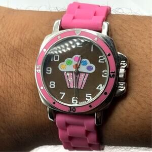 Pink Cupcake Watch